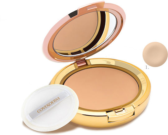 Coverderm Camouflage Compact Powder Normal Skin Пудра 01 10гр