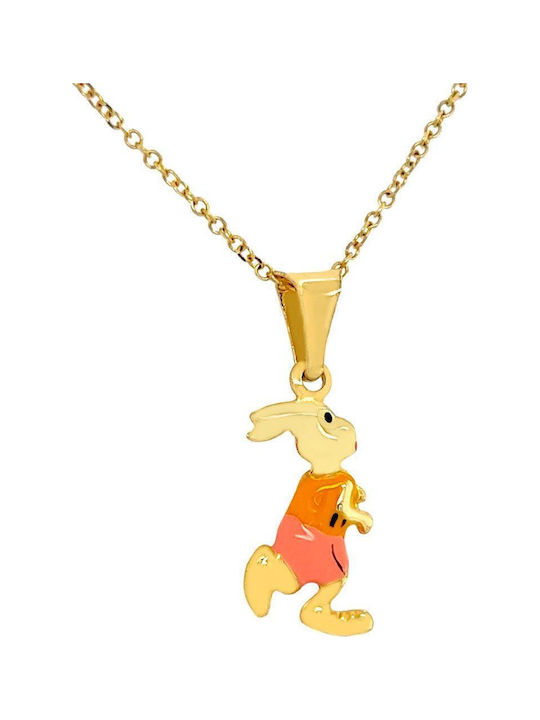 Xryseio Kinder-Motiv aus 14K Gold