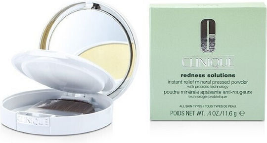 Clinique Redness Solutions Instant Relief Mineral Pressed Powder Πούδρα SPF15 9.6gr