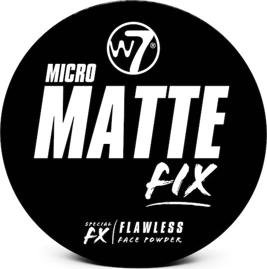 W7 Cosmetics Micro Matte Fix Powder Πούδρα Medium 6gr