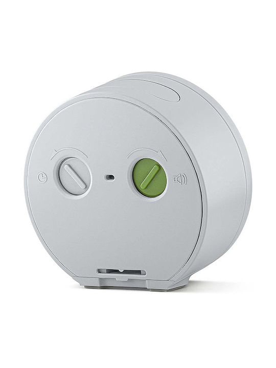 Braun Tabletop Clock with Alarm Grey BC12G