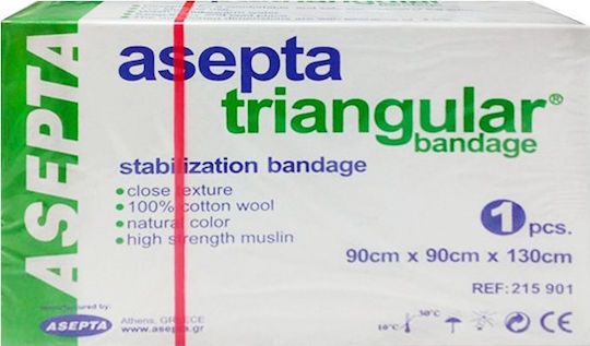 Asepta Dreieckverband 90cm x 130m