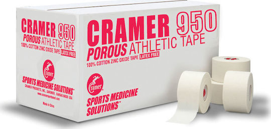 Cramer 950 Porous Adhesive Sport Tape 3.8cm x 13.7m