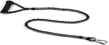 Dogness Hundeleine/Führleine Riemen in Gray Farbe 2.5cm bis zu 41kg