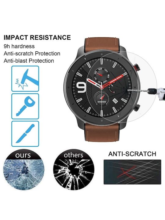 2,5D 9H Tempered Glass for the Amazfit GTR 47mm 1pcs CA4101