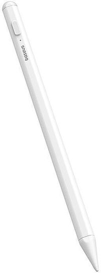 Baseus Smooth Writing 2 Stylus Lite Ψηφιακή με Palm Rejection για iPad σε Λευκό χρώμα P80015802213-02