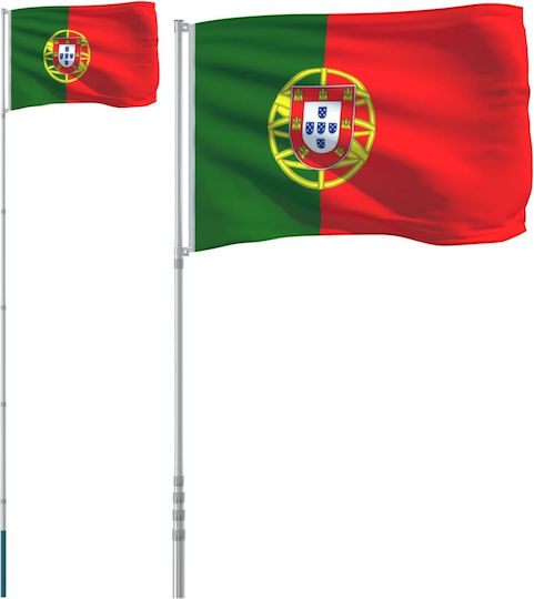 Σημαία της Πορτογαλίας Πολυεστερική με Κοντάρι