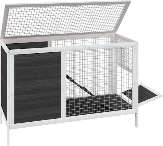 vidaXL 172297 Cușcă de Lemn pentru iepuri 103bucx44bucx69.5buccm.
