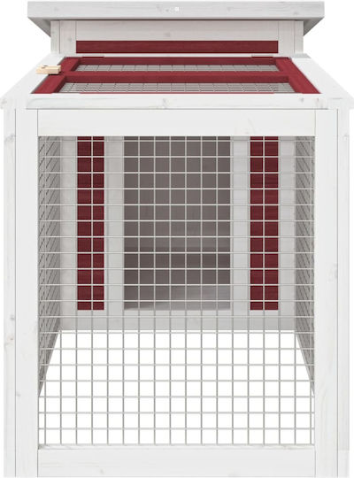 vidaXL 172291 Wooden Cage for Rabbits 100.5x54x55cm