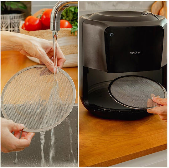 Cecotec Cecofry Rain Friteuză cu aer 5.5lt Negru