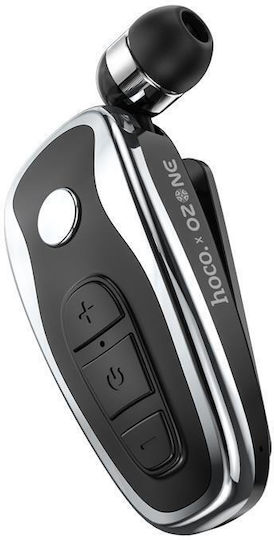 Hoco Ozone OZ118 In-ear Bluetooth Handsfree Ακουστικό Πέτου Μαύρο