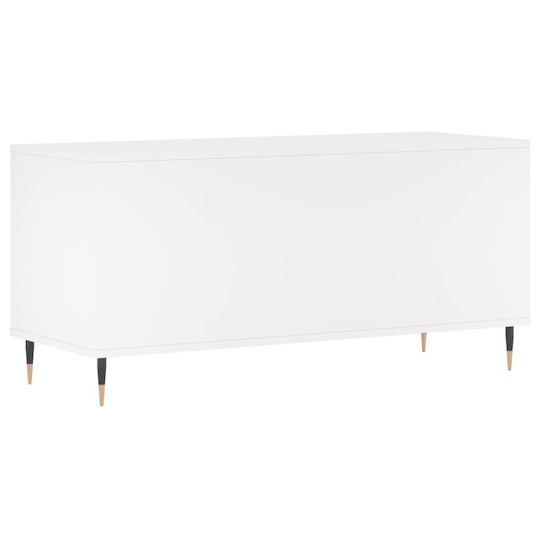 vidaXL Έπιπλο Hi-Fi Λευκό 38x100x48cm