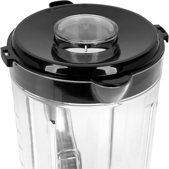 Teesa Μπλέντερ με Πλαστική Κανάτα 1.5 lt 500W Μαύρο TSA3542B