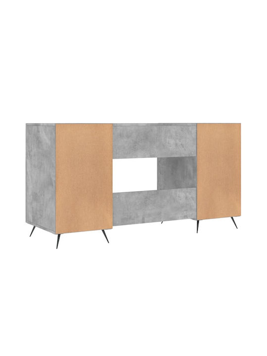 Schreibtisch Holz Gray 140x50x75cm