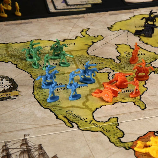 Board Game Risk Παιχνίδι Στρατηγικής for 2-5 Players 10+ Years Old Hasbro