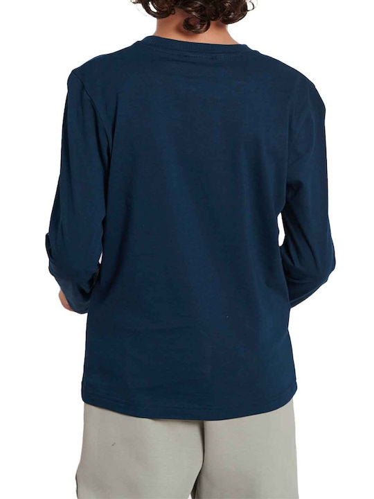 BodyTalk Kids Blouse Long Sleeve Navy Blue