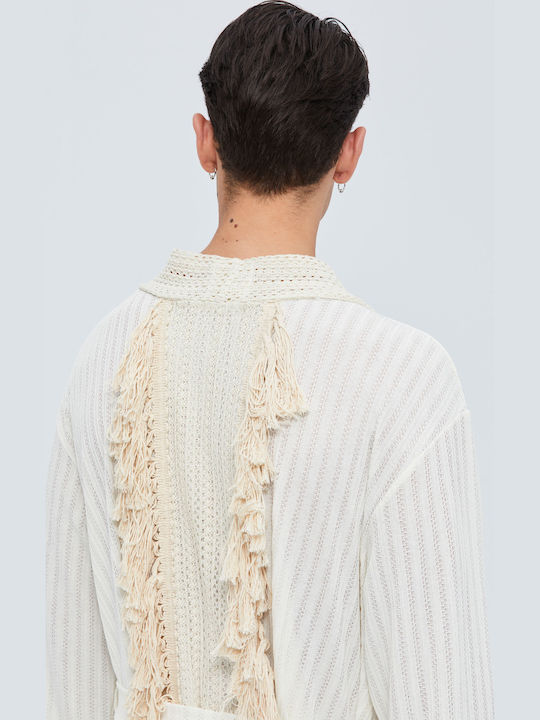 Men's Cardigan Beige