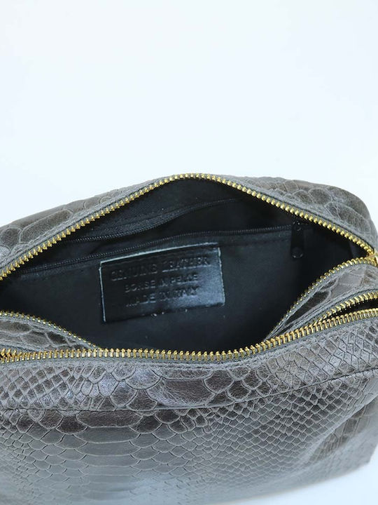 Passaggio Leather Damenhandtasche Umhängetasche Gray