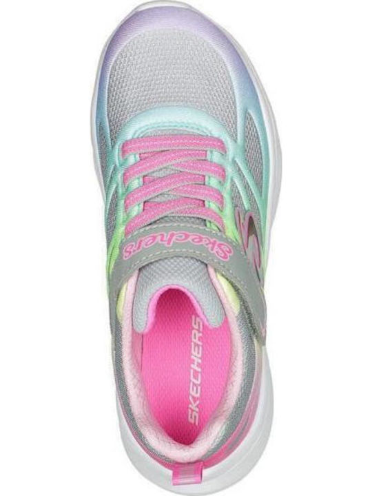 Power Jams Kids Sneakers with Scratch Silver