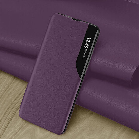 Techsuit Techsuit eFold Series Umschlag Rückseite Silikon Lila (Samsung Galaxy A30s / A50 / A50s)