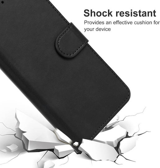 Wallet Piele / Piele artificială / Silicon Negru (TCL 205)