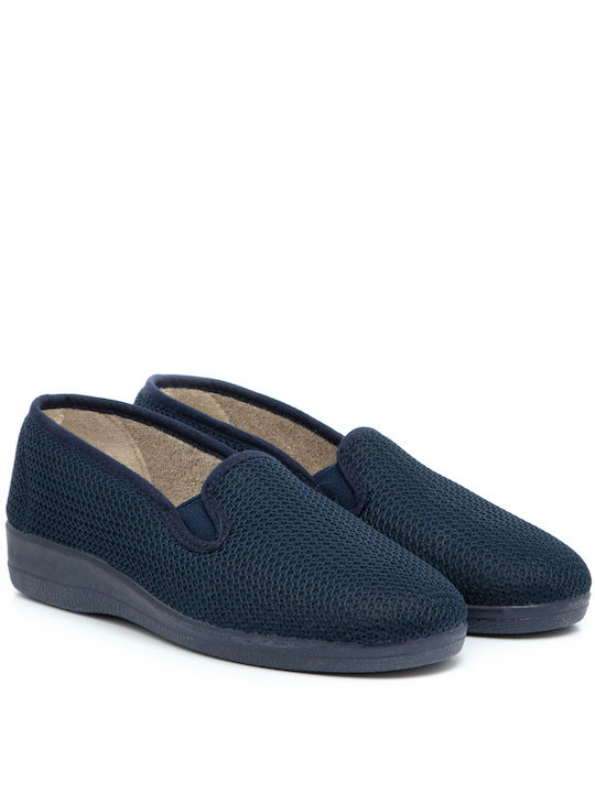 Women's slipper closed ANTRIN 139.508 Blue slipper