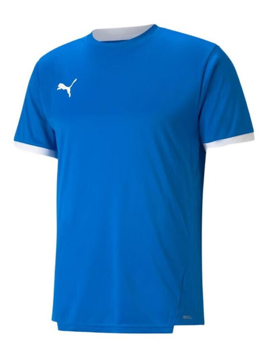 Puma Men's Short Sleeve T-shirt Blue