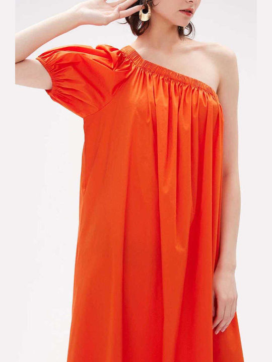 Diane Von Furstenberg Dress All Day Orange