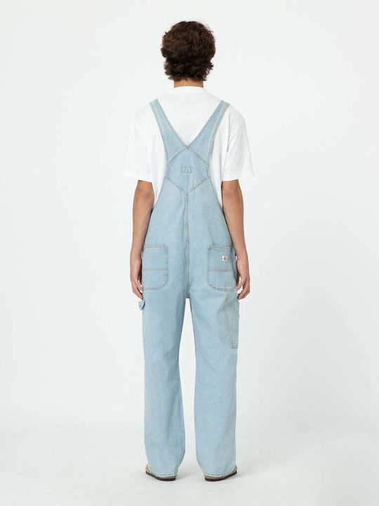 Men's Jeans Overalls with Regular Fit Blue