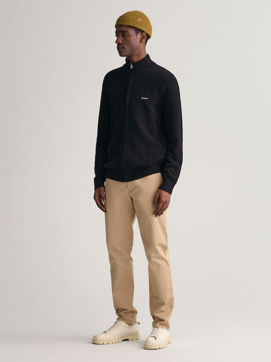 Men's Knitted Cardigan Black