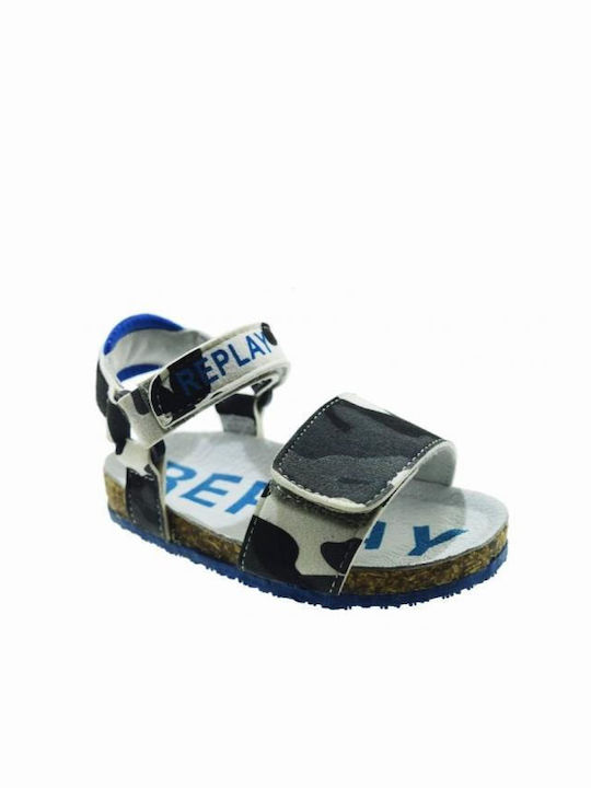 Replay Kinder Sandalen Haricane Gray