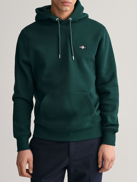 Sweatshirt with Hood Green