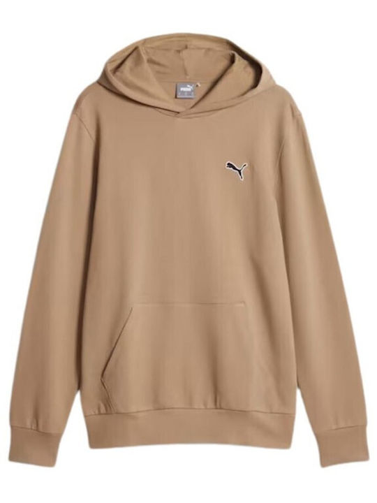 Puma Better Essentials Men's Hooded Sweatshirt Brown