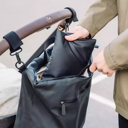 Done by Deer Diaper Bag Black 40x15x40cm.