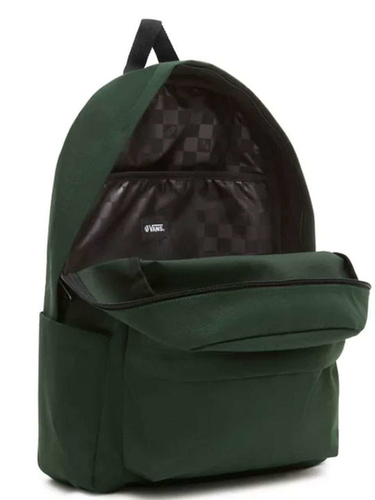 Vans OLD SKOOL H2O School Bag Backpack Junior High-High School Green with Water Bottle Holder 22Liters
