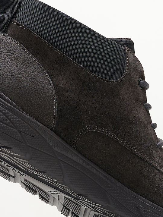 Portello Mud Suede Gray Men's Boots