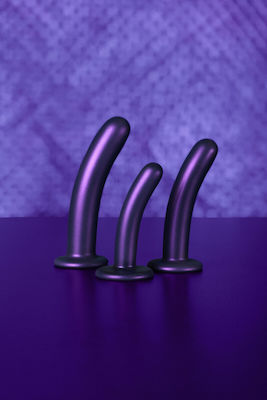 Shots Dildo realist cu ventuză Violet 14.5cm