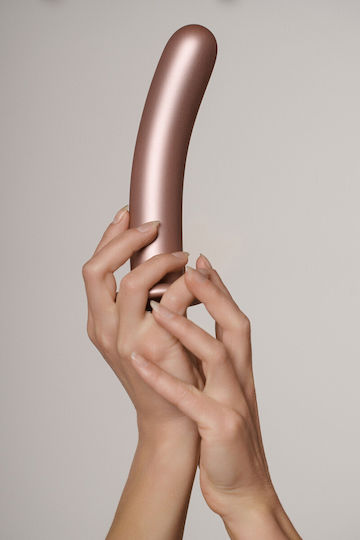 Shots Dildo realist cu Testicule și Ventuză Gri 17cm