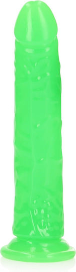 Shots Ρεαλιστικό Dildo με Βεντούζα Πράσινο 22.5cm