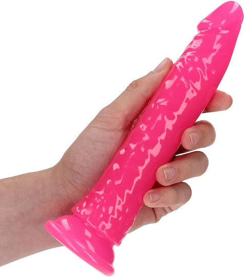 Shots Realistisches Dildo mit Hoden und Saugnapf Rosa 20cm