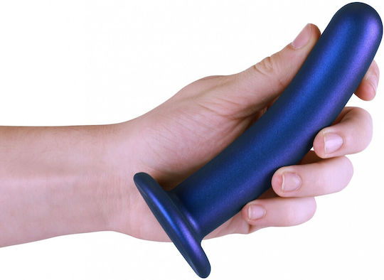 Shots Ρεαλιστικό Dildo με Όρχεις και Βεντούζα Μπλε 14.5cm