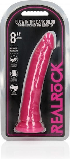 Shots Realistisches Dildo mit Hoden und Saugnapf Rosa 20cm