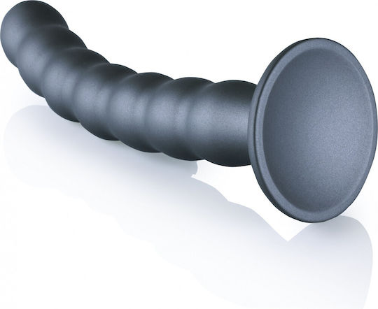 Shots Realistic Dildo with Scrotum and Suction Cup Grey 20.5cm