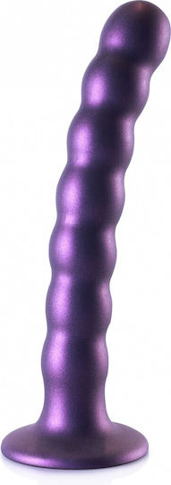 Shots Ρεαλιστικό Dildo με Όρχεις και Βεντούζα Μωβ 17cm