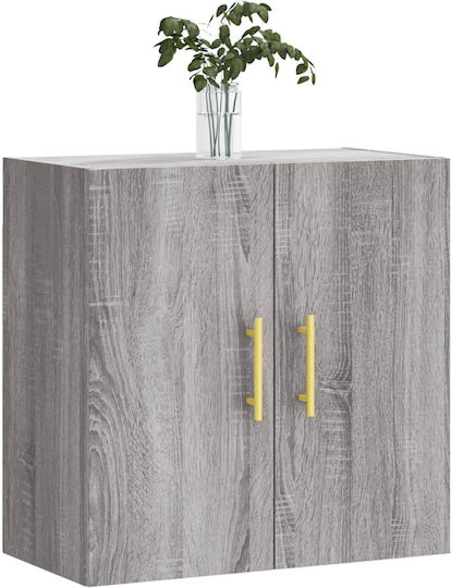 vidaXL vidaXL Badezimmerschrank Waschmaschinen Grau