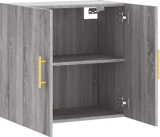 vidaXL vidaXL Badezimmerschrank Waschmaschinen Grau