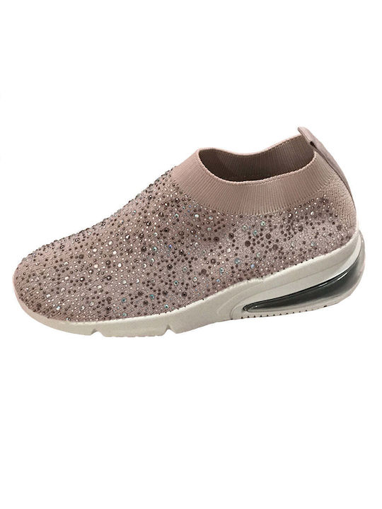 Ustyle Damen Sneakers Rosa