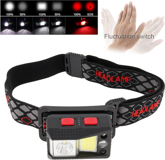 Oceanic Rechargeable Headlamp LED XPRM Black