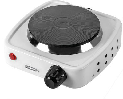 DictroLux 619902 Enamel Countertop Single Burner White