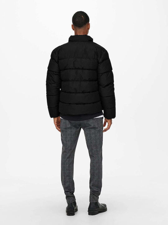 Winter Jacket Puffer Black